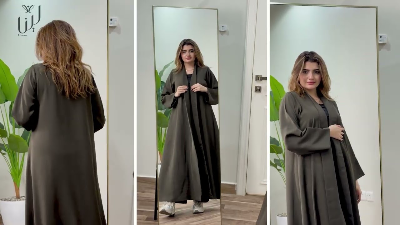 أنوثة وخفّة تختصر كل المعاني.. عبايتكِ من لين 🦋✨