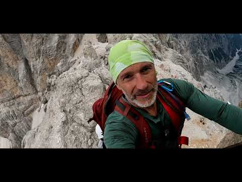 Cristallo di Mezzo - Drone - Ferrata Marino Bianchi Drone