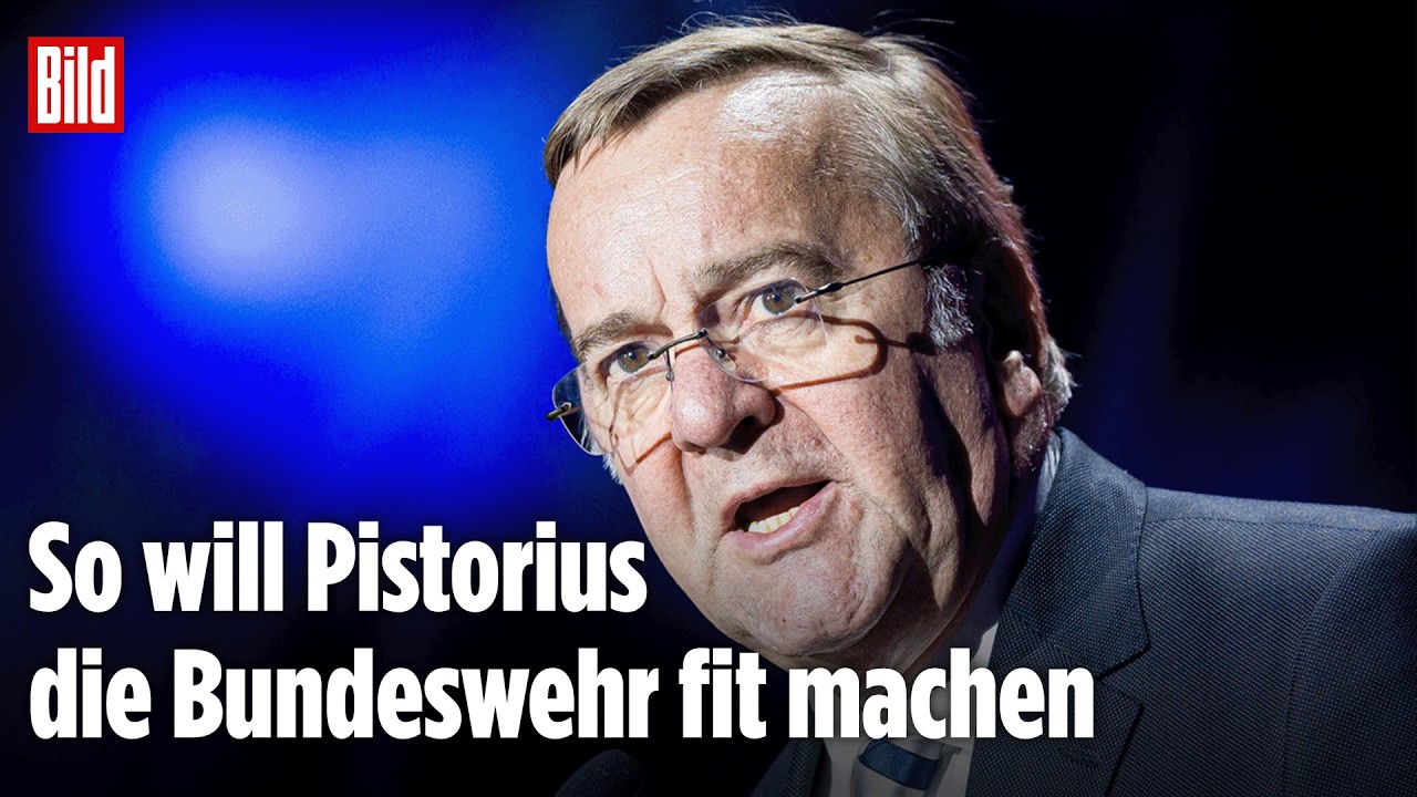 Pistorius stellt Bundeswehr-Reform vor: Jetzt LIVE bei BILD
