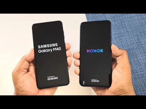 Samsung M40 vs Honor 20i SpeedTest & Camera Comparison