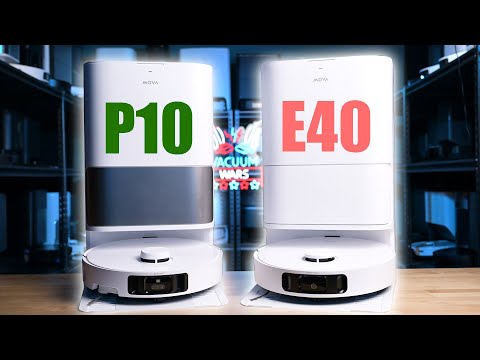 MOVA E40 vs MOVA P10 Pro Ultra - Cheaper is BETTER!!? - Robot Vacuum Review and Comparison