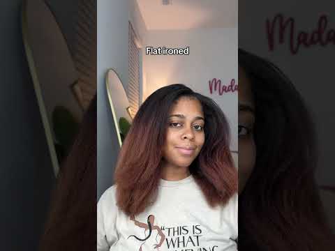 HOW TO FLAT IRON NATURAL HAIR | SILK PRESS ON TYPE 4 HAIR