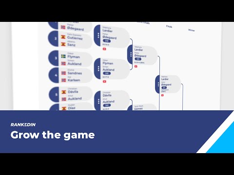 Rankedin is an open digital platform for management of sports competitions and organizations