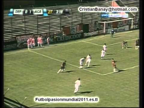 Defensores 0 Acassuso 2 Primera B Metropolitana 2010-11 Los goles