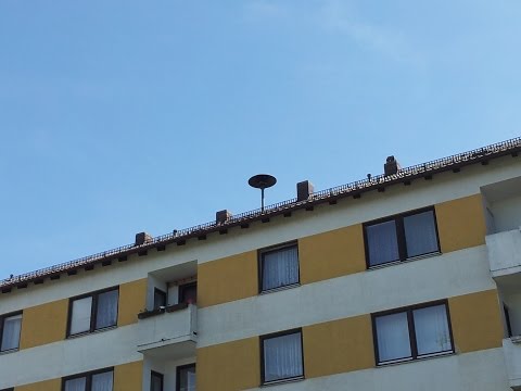 Zivilschutz Sirenenwarnung - german civil defense siren - Dingolfing, BY