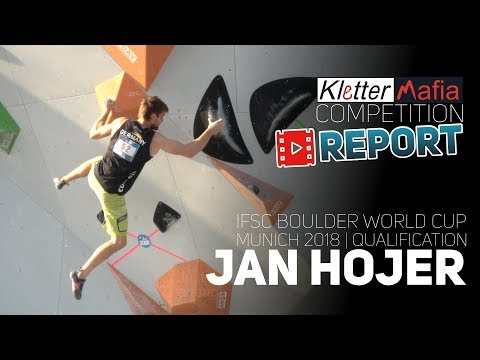 Jan Hojer keeps his focus – IFSC Boulder World Cup 2018 – Munich