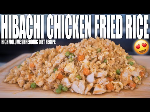ANABOLIC HIBACHI CAULIFLOWER CHICKEN FRIED RICE | Simple High Protein Fried Rice Recipe