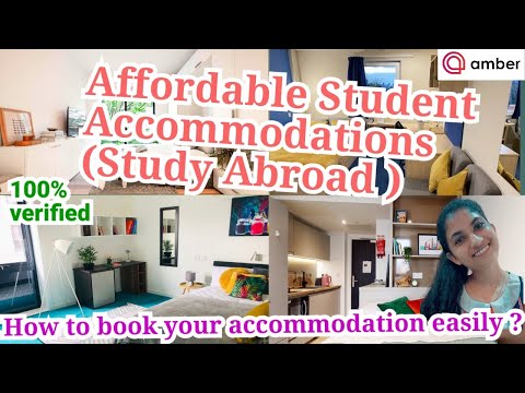 Best Student accommodations |study abroad |According to your budget |Amber student|save money