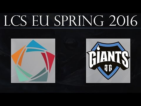 [H/L] EL vs GIA | Elements vs Giants Gaming (22.01.2016) | LCS EU Spring 2016