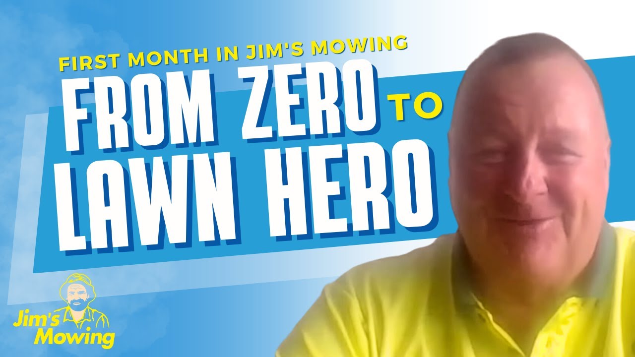 Interview with Jim's Mowing Franchisee Garry Nolan about his first 30 days in business!