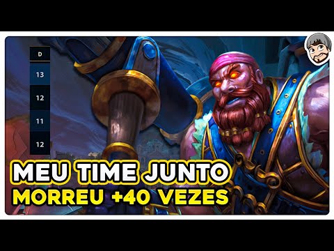 Olha o time FEEDANDO MUITO! VULCANO MID - Ranked Conquista