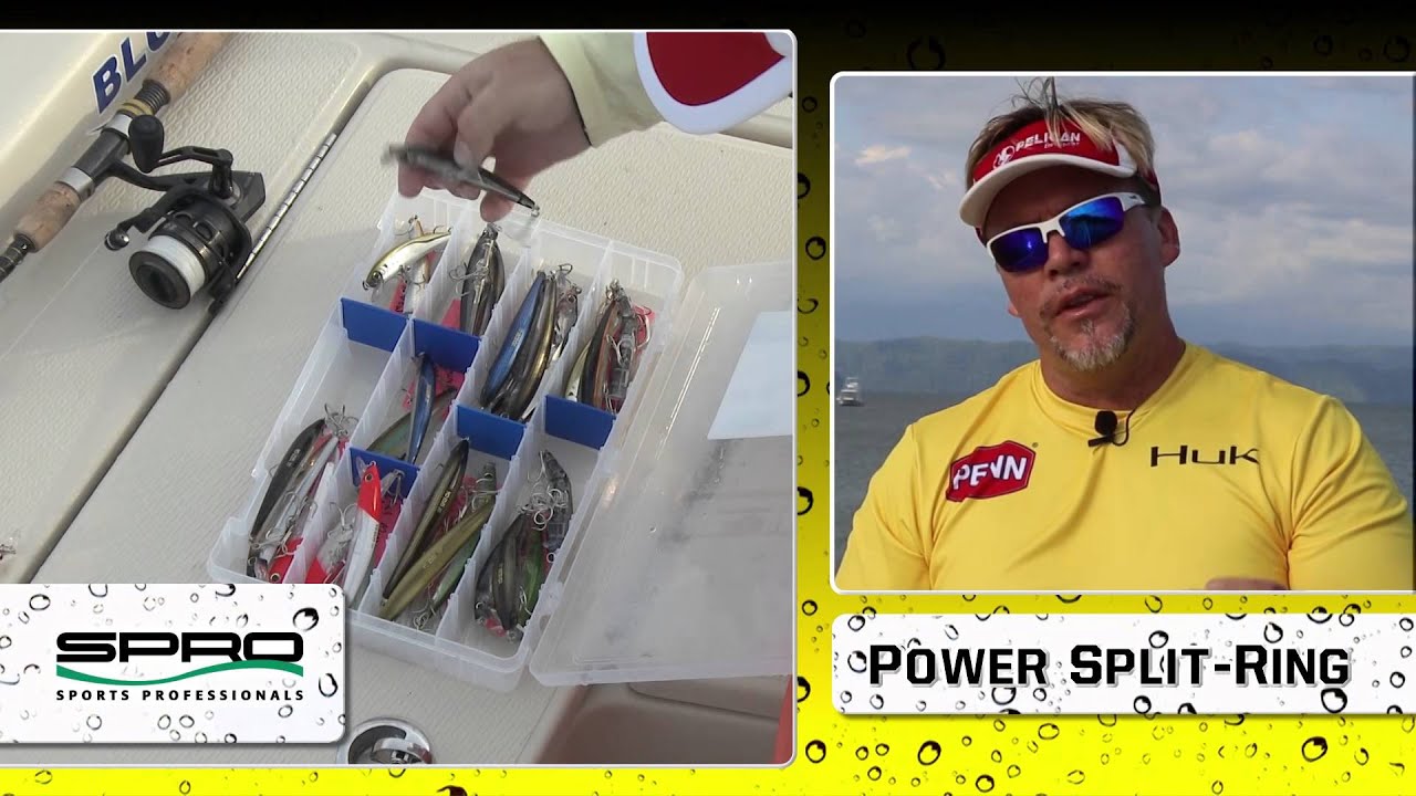 Hooks And Terminal Tackle Spro Power Split Ring -Fishin' World Sales Shop