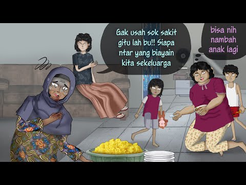 Lucknut Kids – Old Mother Forced to Work, They Are Lazy | Drama Animation Cartoon