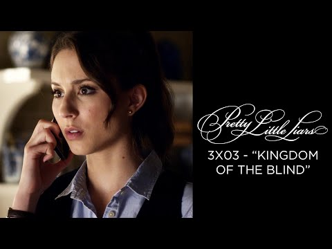 Pretty Little Liars - Spencer Calls The Hospital About Melissa - "Kingdom of the Blind" (3x03)