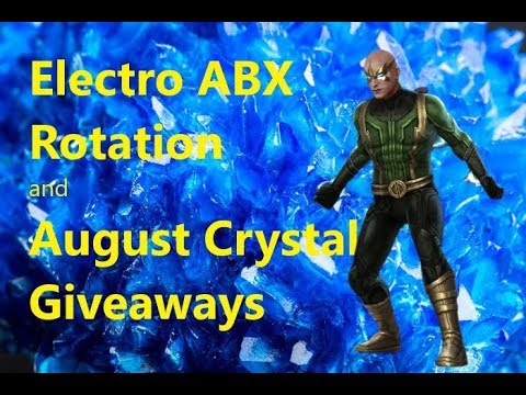 Electro Speed Villain ABX Tutorial and August Crystal Giveaway