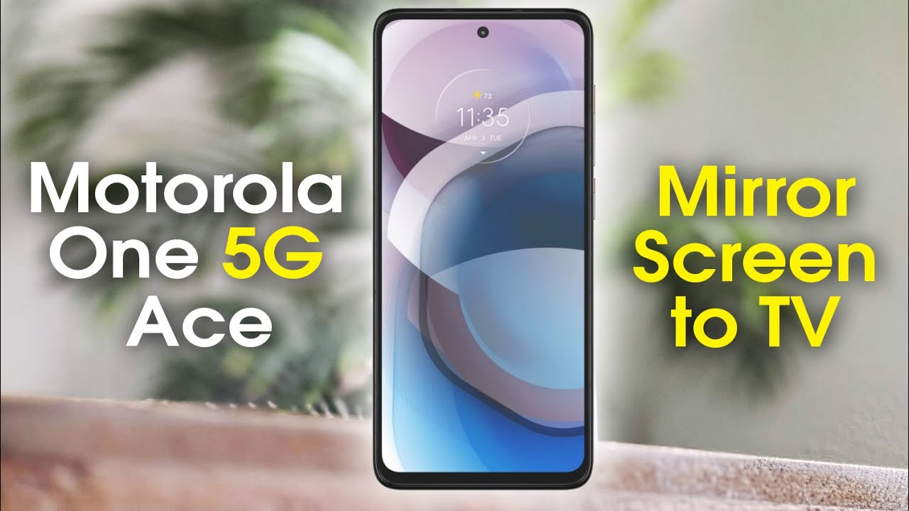 Motorola One 5G How to Mirror Your Screen to a TV | Play on TV | H2TechVideos