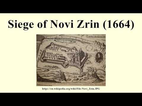 Siege of Novi Zrin (1664)