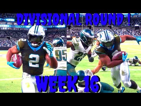 Madden 18 Career Mode QB Ep 16 - POWERBACK RB CREATION TURNT IN THE  DIVISIONAL ROUND PLAYOFFS !!