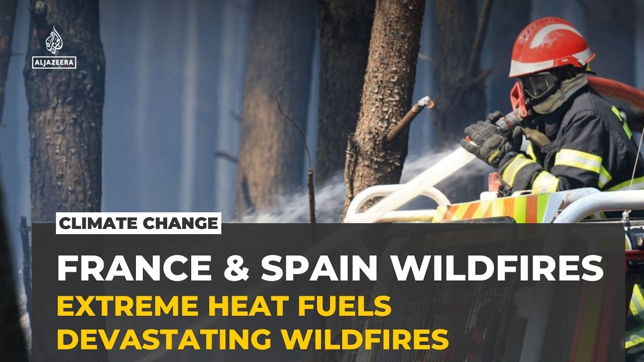 Spain and France battle devastating wildfires as extreme heat fuels early fire season