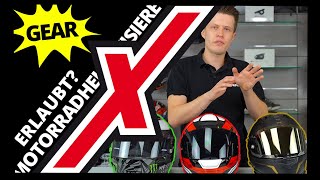 Verspiegelte & getönte MOTORRADHELM-VISIERE - was ist erlaubt?! | Helmexpress.com