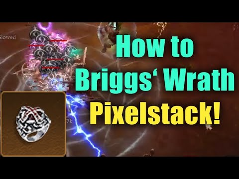 How to pixelstack Enemies with Briggs' Wrath properly (Necromancer Bone Spear Season 22)