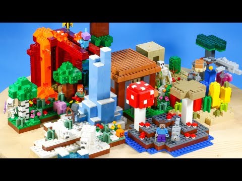 Top 10 LEGO Minecraft Biomes