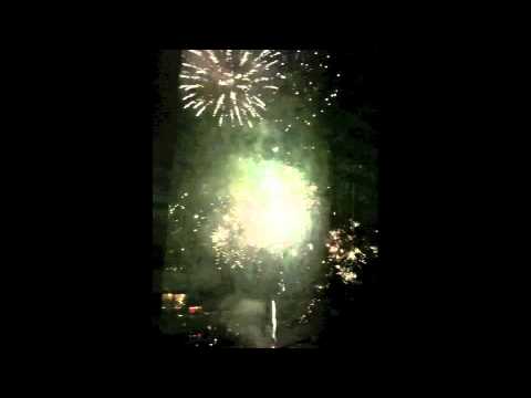 Drummer Dave Berk + Fireworks = Music