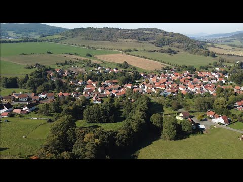 Oberweid | DJI Mini 2 Footage | Rhön | Thüringen | Herbst | Kirmes | Weidberg | Wandern
