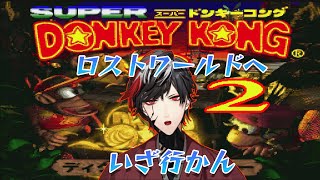 【スーパードンキーコング2】いざ、ロストワールドへ【Donkey Kong Country 2】【VTuber】【No.9 Yata】