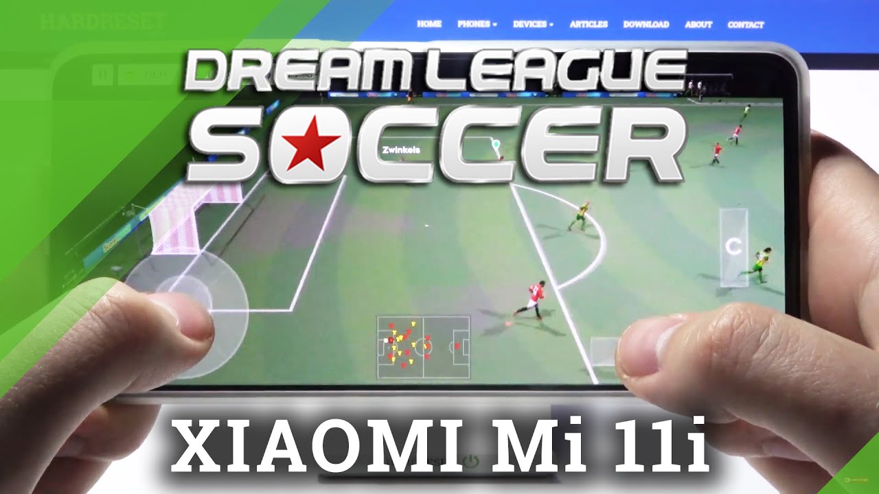 Xiaomi Mi 11i - Dream League Soccer Gameplay