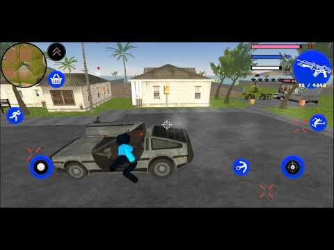 US Police Stickman Rope Hero Vegas Gangstar Crime