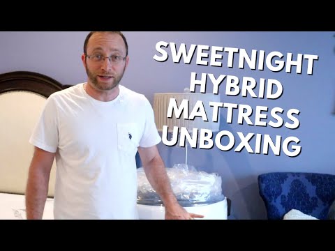 Sweet Night King Hybrid Mattress Unboxing  - Affordable Bed in a Box