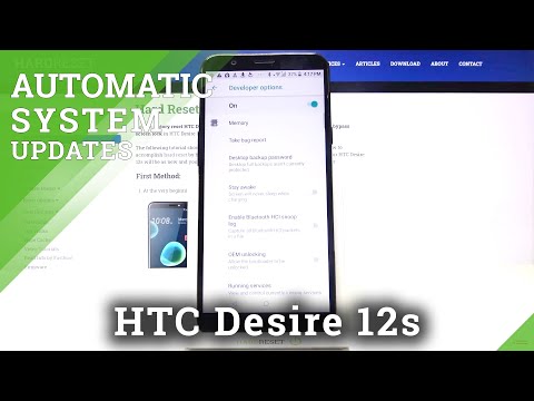 Android Updates on HTC Desire 12s – Automatic System Updates