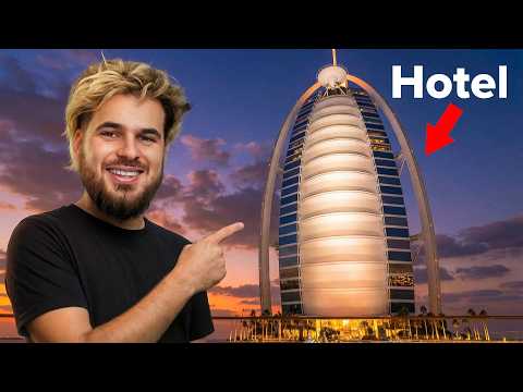 Stau la Singurul Hotel de 7-Stele din Lume