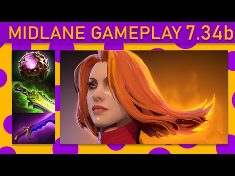 ⭐15+ Kills! Lina Mid Gameplay - Dota 2 Top MMR