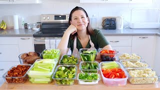 Your FUTURE self will THANK you! Batch prep TOGETHER with me 🌱