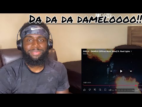DOLLA - DAMELO (Official Music Video) Ft. Hard Lights Reaction!!!