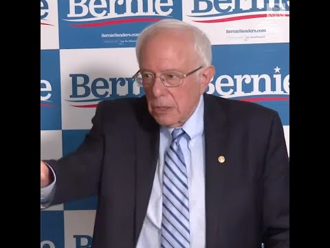 サンダース、集会中に掲げられたナチスの旗を非難｜ABCニュース (Bernie Sanders condemns Nazi flag displayed during rally | ABC News)