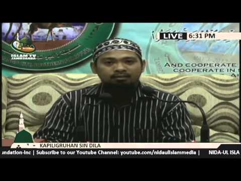 Kapiligruhan sin Dila lecture by Sheikh Maher Gustaham (Tausug)