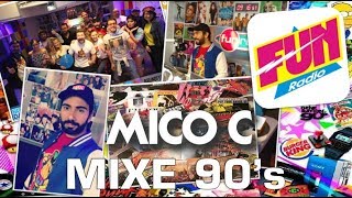 MICO C mixe 90&#39;s chez BRUNO DANS LA RADIO sur FUN RADIO (2017)
