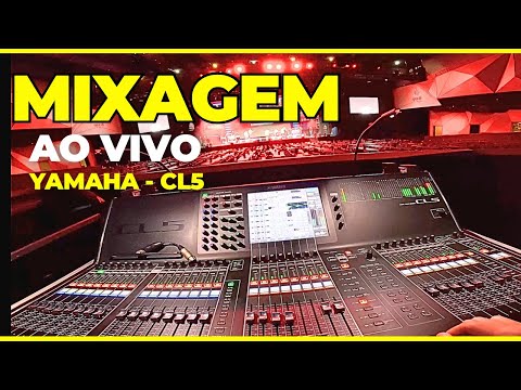 Mixagem de pagode ao vivo na yamaha CL 5 -