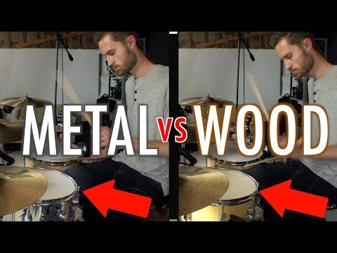 Is a Metal Snare LOUDER than a Wood Snare?
