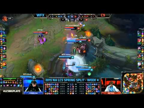 WFX Pick 2 for 0 - WFX vs C9 Game 1 (NA LCS Spring 2015)
