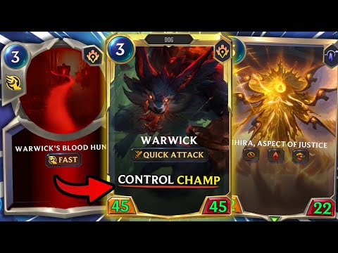 WARWICK Scales like CRAZY With This Build - Legends of Runeterra