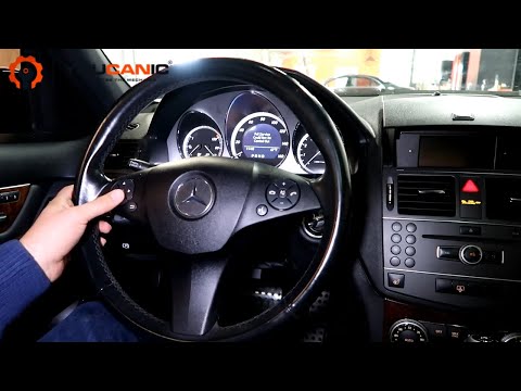 2008-2015 Mercedes-Benz C-Class C300 W204 Reset Oil Service Reminder via Instrument Cluster