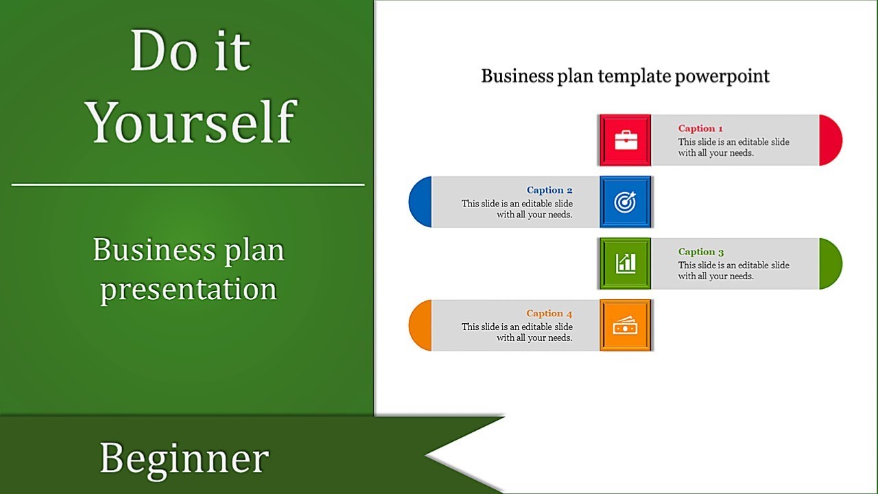 How to make a business plan template in PowerPoint