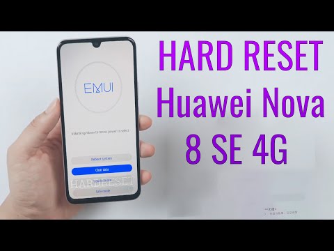 Hard Reset Huawei Nova 8 SE 4G | Factory Reset Remove Pattern/Lock/Password (How to Guide)