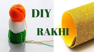 Rakhi Making Ideas At Home / Hand Made Rakhi / 4 DIY RAKHI