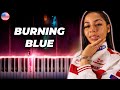 Mariah The Scientist Burning Blue Piano Karaoke Instrumental Cover
