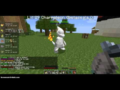 Pixelmon: albino charmeleon!